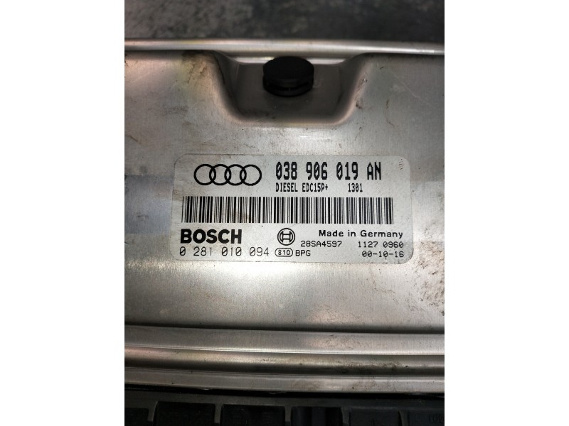 Recambio de centralita motor uce para audi a4 berlina (b5) 1.9 tdi referencia OEM IAM 0281010094 038906019AN 