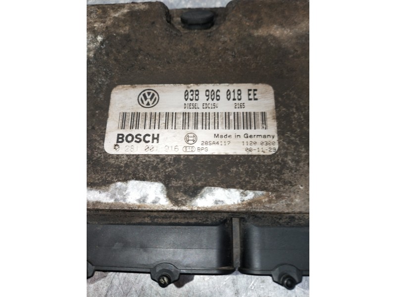 Recambio de centralita motor uce para seat ibiza (6k1) stella referencia OEM IAM 0281001916 038906018EE 