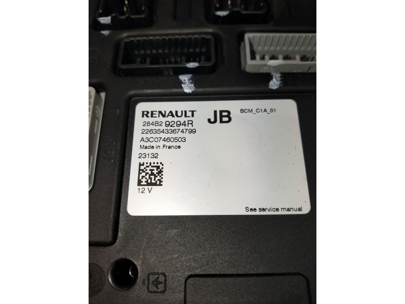 Recambio de modulo electronico para renault captur ii 1.0 referencia OEM IAM 284B29294R A3C07460503 
