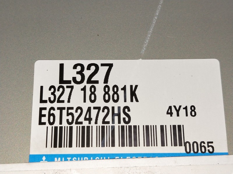 Recambio de centralita motor uce para mazda 6 berlina (gg) 2.3 sportive (4-ptas.) referencia OEM IAM L327 L32718881K E6T52472HS