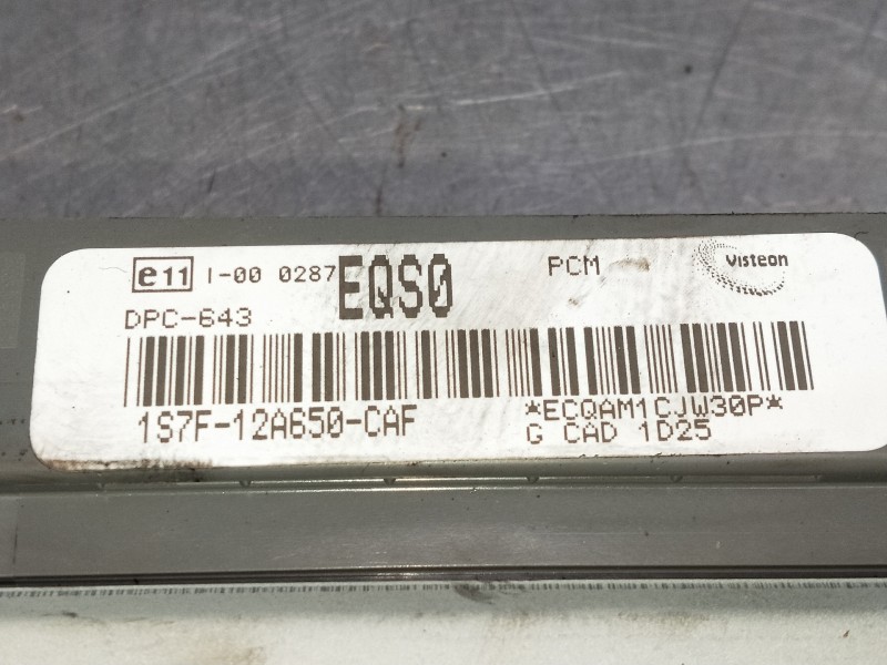 Recambio de centralita motor uce para ford mondeo berlina (ge) ambiente referencia OEM IAM 1S7F12A650CAF  