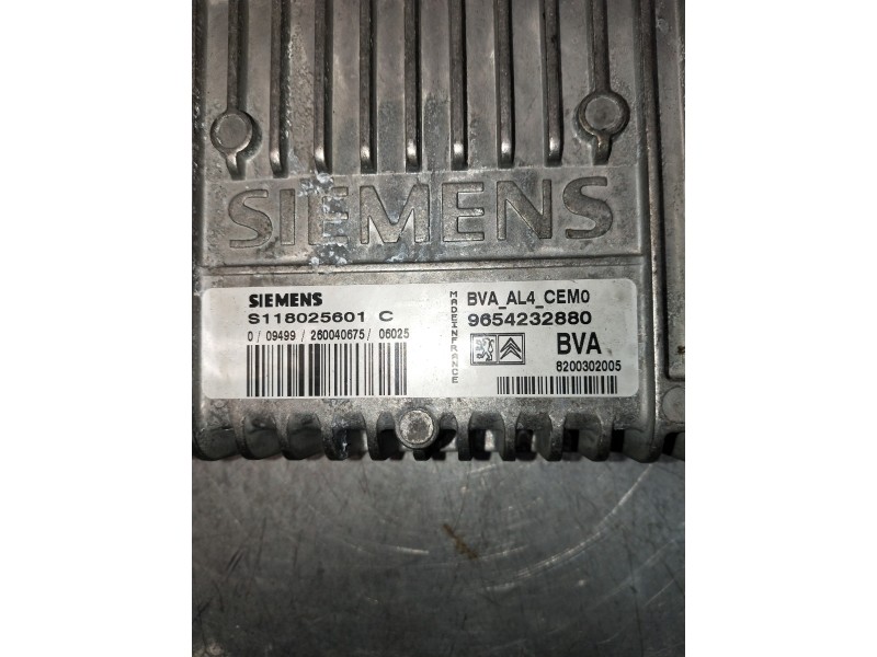 Recambio de centralita cambio automatico para peugeot 307 break/sw (s2) sw pack + referencia OEM IAM 9654232880 S118025601C 