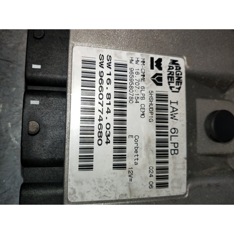 Recambio de centralita motor uce para peugeot 307 break/sw (s2) sw pack + referencia OEM IAM 9659580780 84580472 9660774680