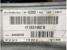 Recambio de elevalunas delantero derecho para volkswagen touran (1t1) highline referencia OEM IAM 1T1837462B 04443228 5P 2