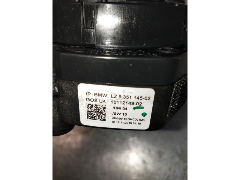 Recambio de mando luces para bmw serie 3 gran turismo (f34) 318d referencia OEM IAM 1011214902  