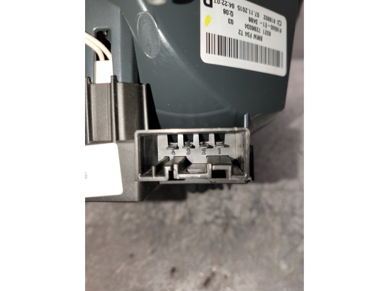 Recambio de piloto trasero derecho interior para bmw serie 3 gran turismo (f34) 318d referencia OEM IAM 618500E13488 63217286034