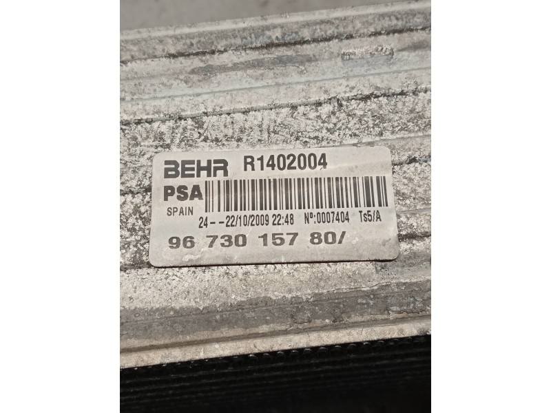 Recambio de intercooler para peugeot 5008 premium referencia OEM IAM 9673015780 R1402004 