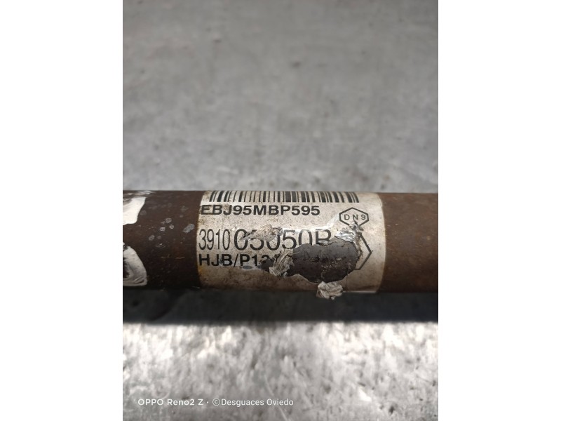 Recambio de transmision delantera derecha para renault captur ii 1.0 referencia OEM IAM 391005050R EBJ95MBP595 