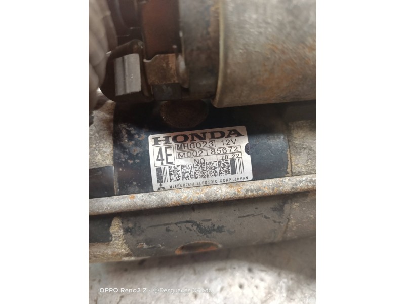 Recambio de motor arranque para honda accord berlina (cl/cn) 2.2i ctdi executive referencia OEM IAM M002T85672 MHG023 