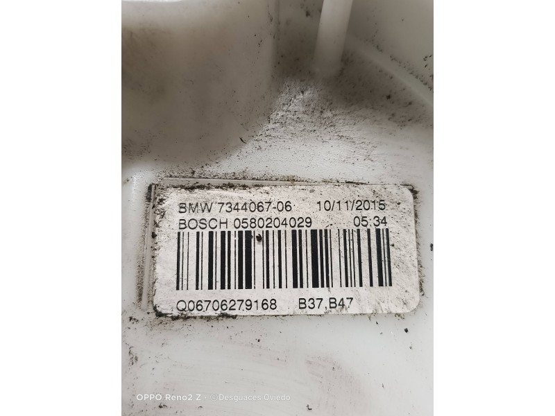 Recambio de bomba combustible para bmw serie 3 gran turismo (f34) 318d referencia OEM IAM 0580204029 734406706 