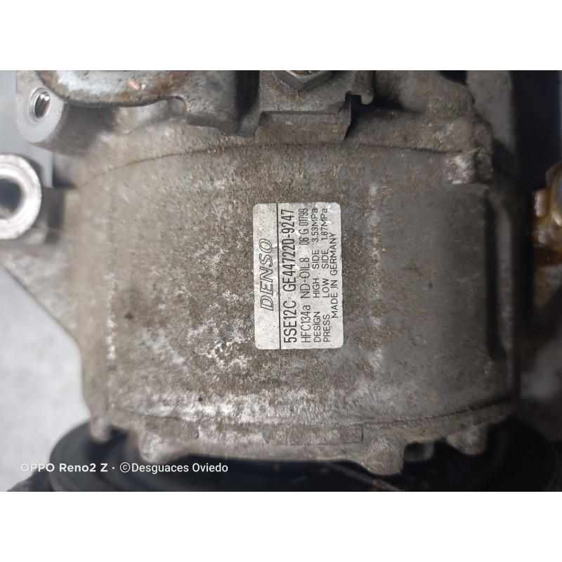 Recambio de compresor aire acondicionado para toyota avensis berlina (t25) 1.8 sol sedán (4-ptas.) referencia OEM IAM 5SE12C GE4