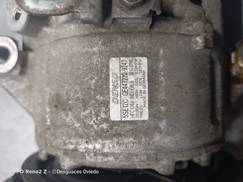 Recambio de compresor aire acondicionado para toyota avensis berlina (t25) 1.8 sol sedán (4-ptas.) referencia OEM IAM 5SE12C GE4
