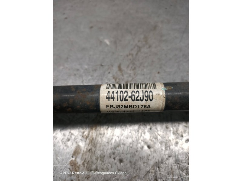 Recambio de transmision delantera izquierda para suzuki swift berlina (mz) gl (5-ptas.) referencia OEM IAM 4410262J90  