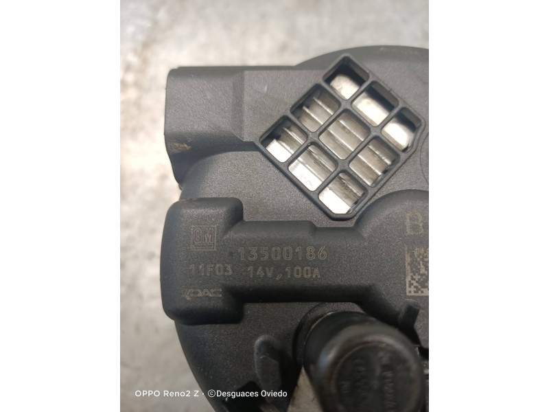 Recambio de alternador para opel astra j lim. enjoy referencia OEM IAM 13500186  