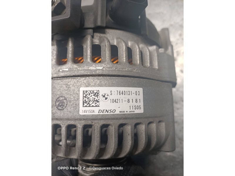 Recambio de alternador para bmw serie 3 gran turismo (f34) 318d referencia OEM IAM 764013103 1042118181 