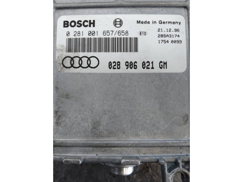 Recambio de centralita motor uce para audi a4 berlina (b5) 1.9 tdi referencia OEM IAM 0281001657 0281001658 028906021GM
