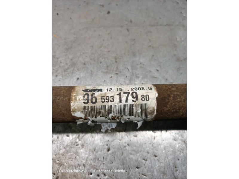 Recambio de transmision delantera derecha para peugeot 207 urban referencia OEM IAM 9659317980  