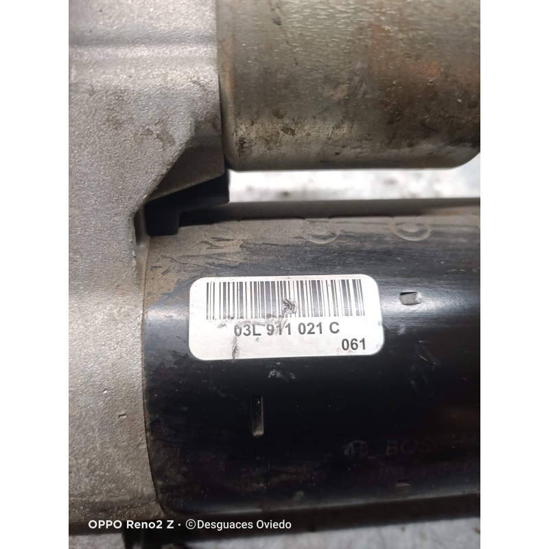 Recambio de motor arranque para audi a4 ber. (b8) s line sportpaket / plus referencia OEM IAM 03L911021C  