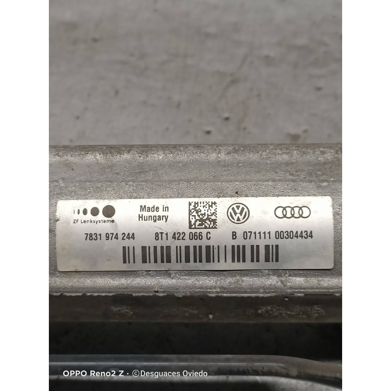 Recambio de cremallera direccion para audi a4 ber. (b8) s line sportpaket / plus referencia OEM IAM 8T1422066C 7831974244 