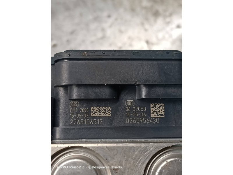 Recambio de abs para ford transit custom kombi 300 l1 ambiente referencia OEM IAM 0265956430 2265106512 EK312C405AB