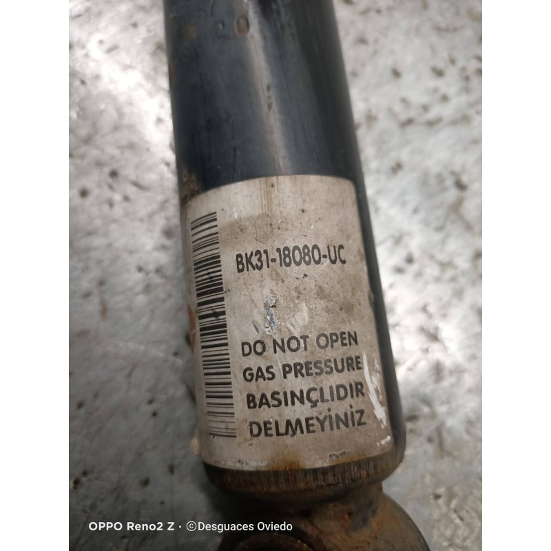Recambio de amortiguador trasero izquierdo para ford transit custom kombi 300 l1 ambiente referencia OEM IAM 8K3118080UC  