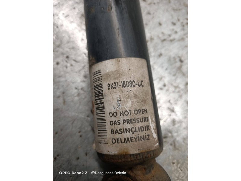 Recambio de amortiguador trasero izquierdo para ford transit custom kombi 300 l1 ambiente referencia OEM IAM 8K3118080UC  