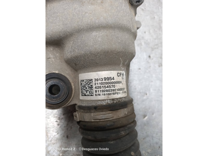 Recambio de cremallera direccion para opel astra k lim. 5türig 1.2 referencia OEM IAM 39139954 426154570 