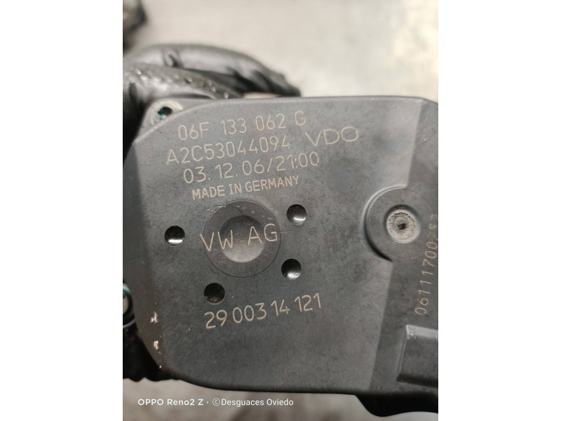 Recambio de caja mariposa para audi a6 berlina (4f2) 2.0 tfsi referencia OEM IAM 06F133062G A2C53044094 