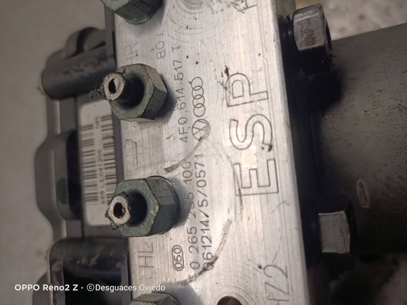 Recambio de abs para audi a6 berlina (4f2) 2.0 tfsi referencia OEM IAM 4F0910517 0265950556 0265235100 4F0614517T
