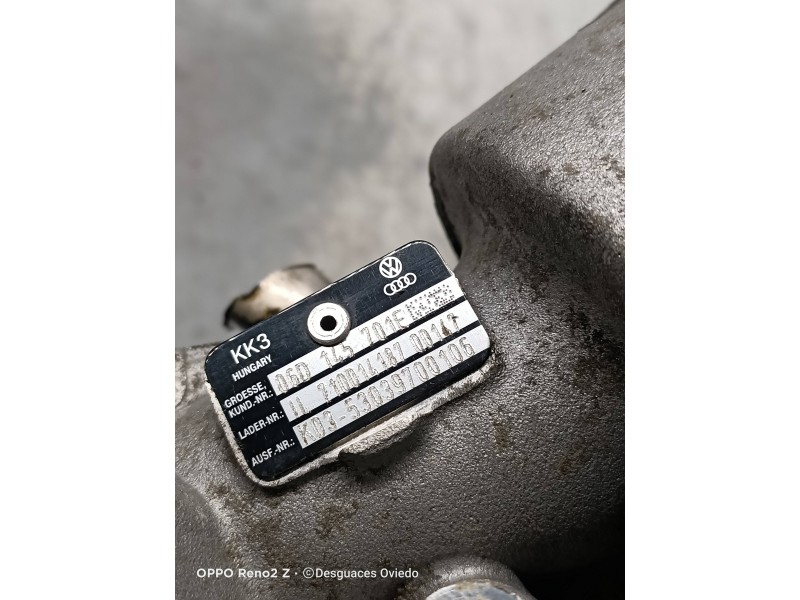 Recambio de turbocompresor para audi a6 berlina (4f2) 2.0 tfsi referencia OEM IAM 06D145701E K0353039700106 