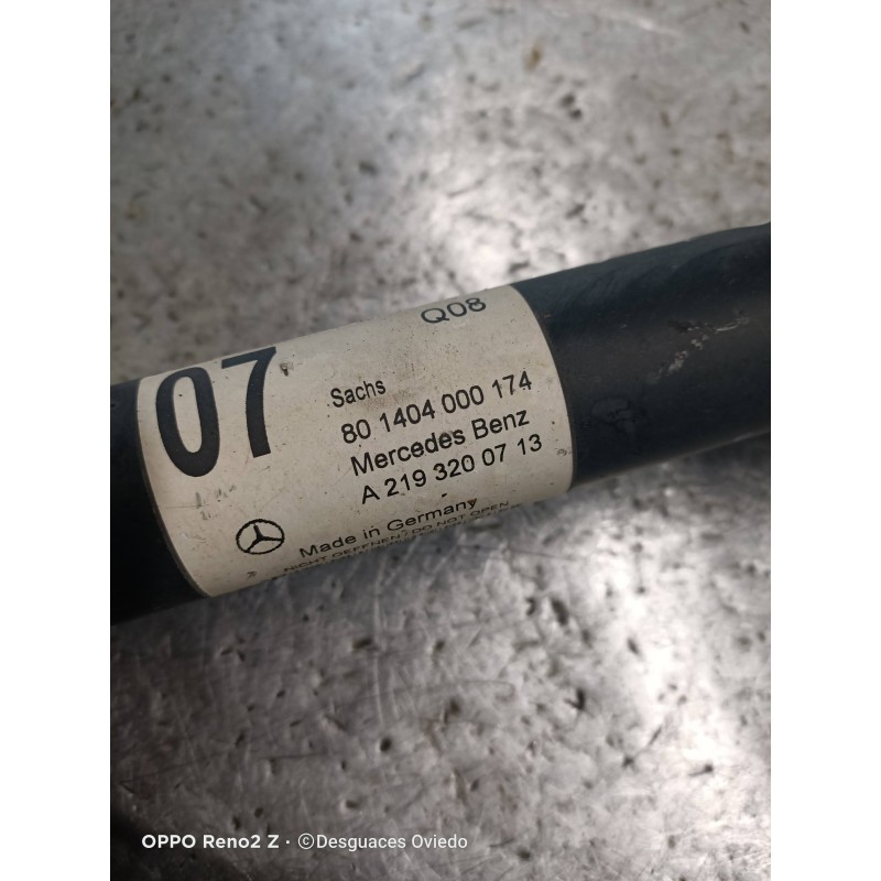 Recambio de amortiguador delantero derecho para mercedes clase cls (w219) 350 cgi (219.357) referencia OEM IAM A2193200713  