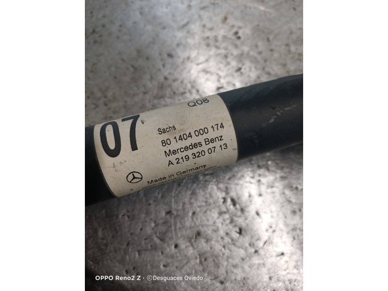 Recambio de amortiguador delantero derecho para mercedes clase cls (w219) 350 cgi (219.357) referencia OEM IAM A2193200713  