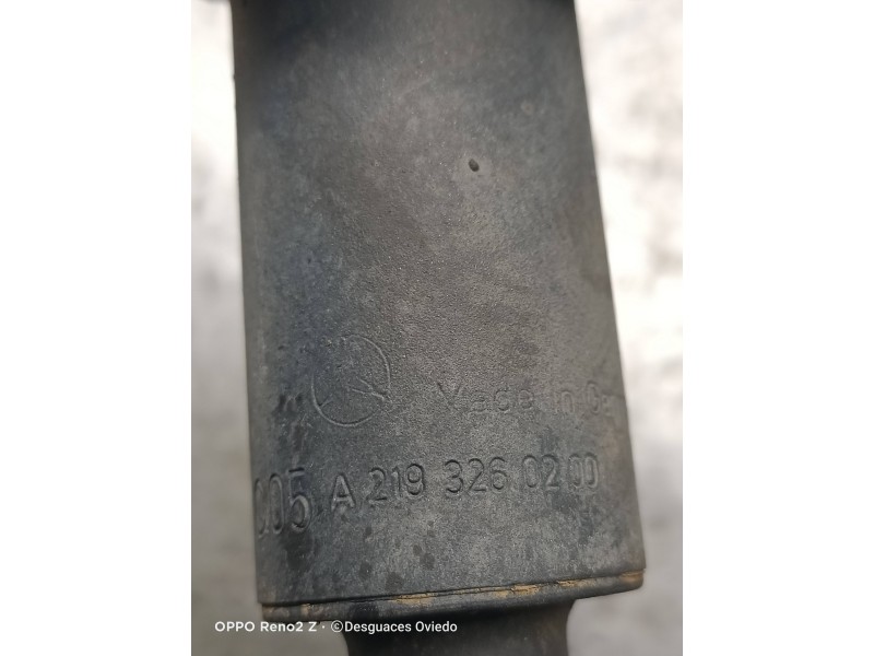Recambio de amortiguador trasero izquierdo para mercedes clase cls (w219) 350 cgi (219.357) referencia OEM IAM A2193260200  