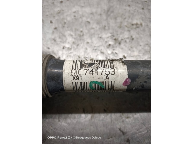 Recambio de transmision delantera izquierda para renault laguna coupe initiale referencia OEM IAM 8200741753  