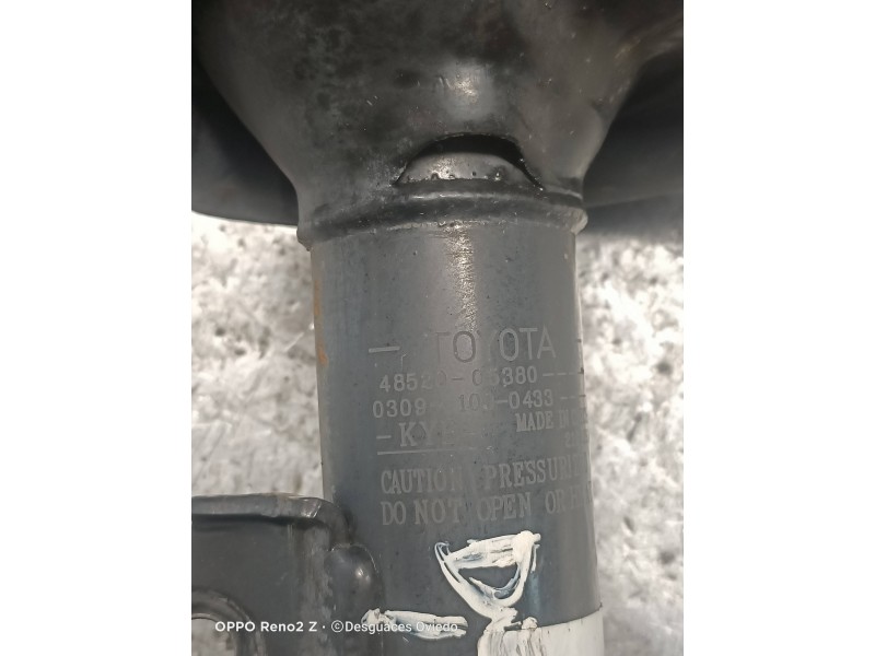 Recambio de amortiguador delantero izquierdo para toyota avensis advance referencia OEM IAM 4852005380 03091000433 