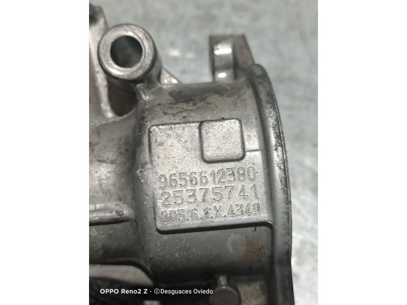 Recambio de valvula egr para citroen c4 grand picasso exclusive referencia OEM IAM 9656612380 25375741 