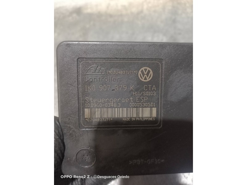 Recambio de abs para volkswagen touran (1t1) highline referencia OEM IAM 1K0907379K 10096003483 1K0614517H 10020601064