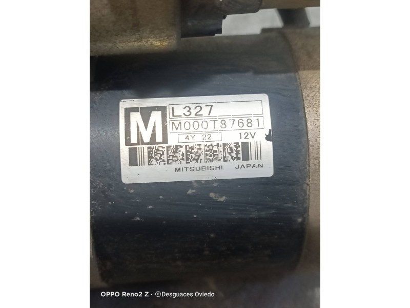 Recambio de motor arranque para mazda 6 berlina (gg) 2.3 sportive (4-ptas.) referencia OEM IAM M000T87681  