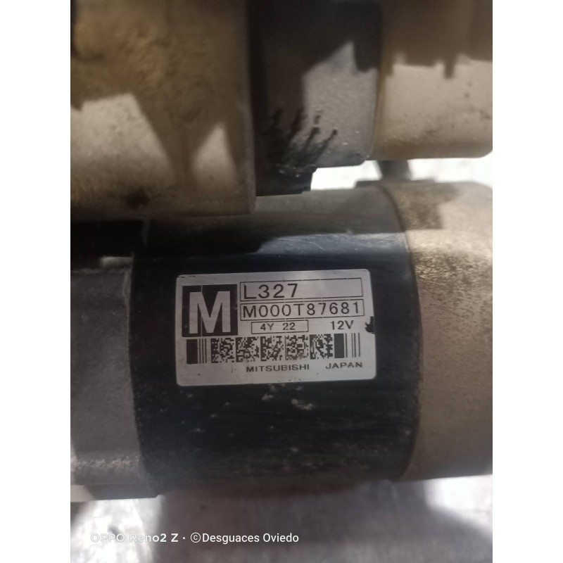 Recambio de motor arranque para mazda 6 berlina (gg) 2.3 sportive (4-ptas.) referencia OEM IAM M000T87681  