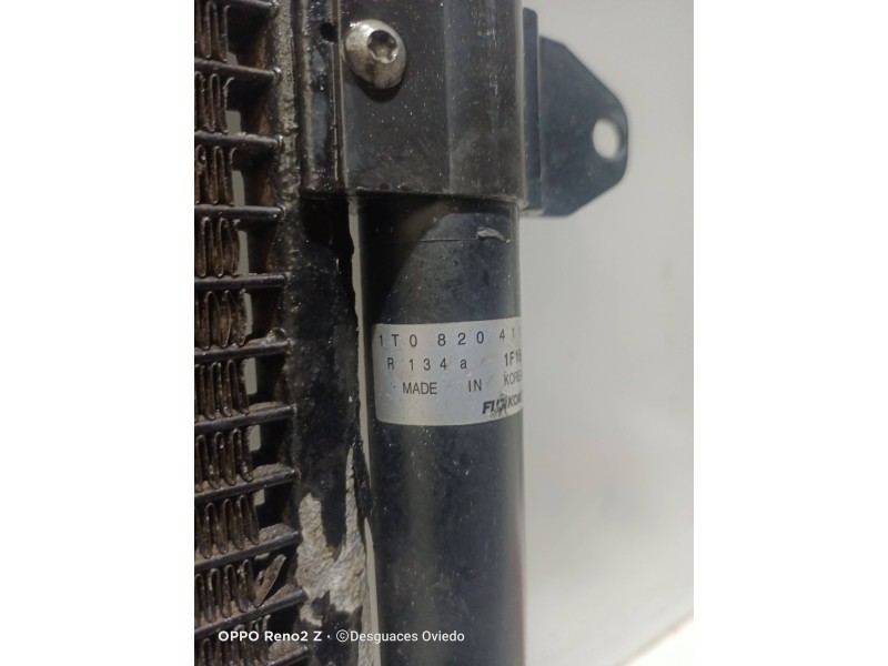 Recambio de condensador / radiador aire acondicionado para volkswagen touran (1t1) highline referencia OEM IAM 1T0820411B  