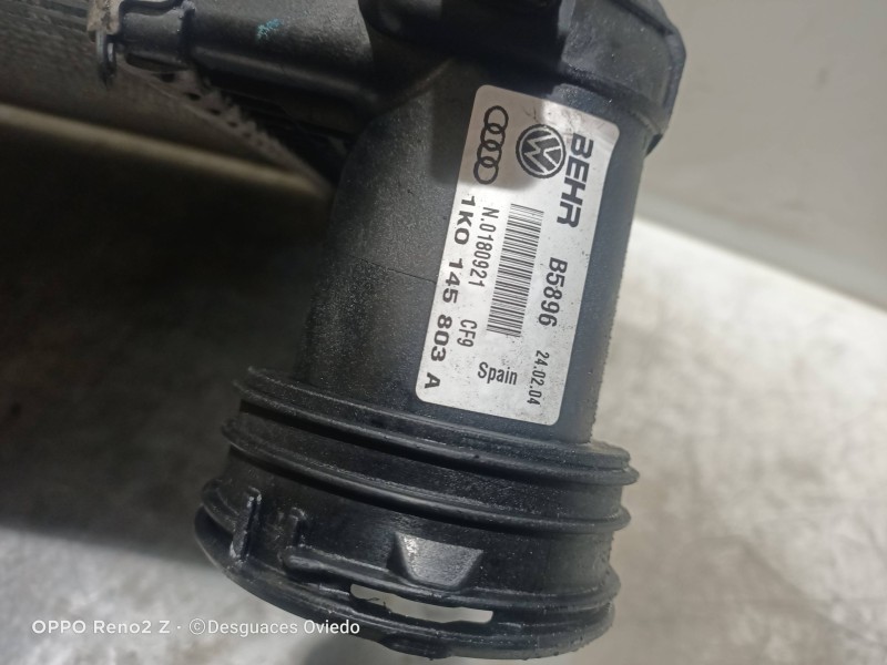 Recambio de intercooler para volkswagen touran (1t1) highline referencia OEM IAM 1K0145803  