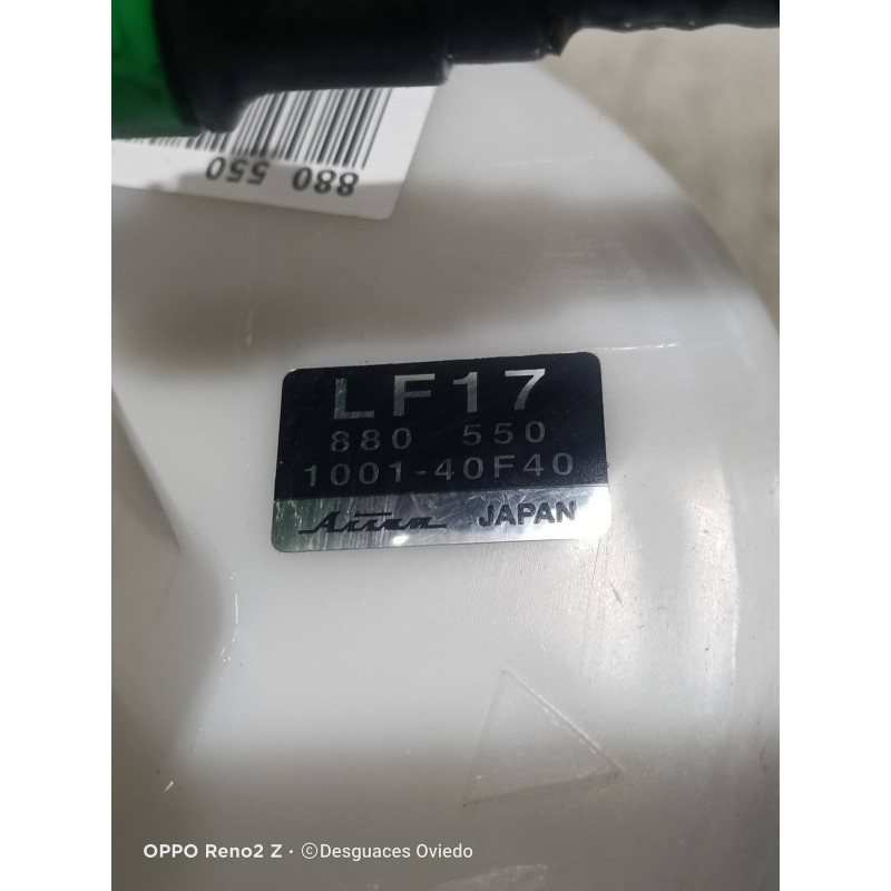 Recambio de bomba combustible para mazda 6 berlina (gg) 2.3 sportive (4-ptas.) referencia OEM IAM 880550 100140F40 