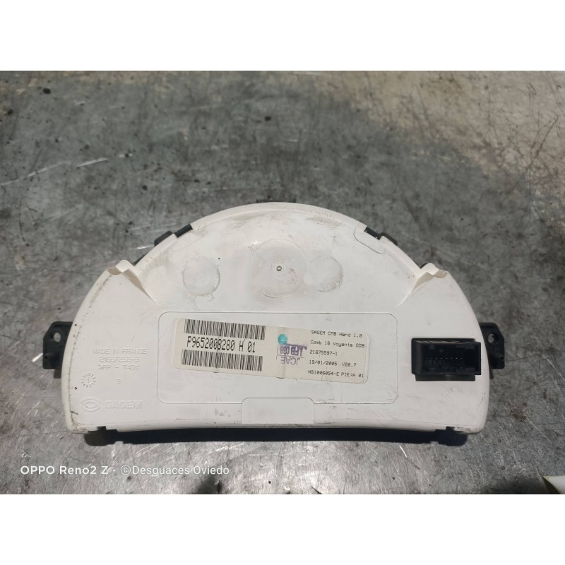 Recambio de cuadro instrumentos para citroen c3 1.4 hdi sx plus referencia OEM IAM P9652008280H 216755971 
