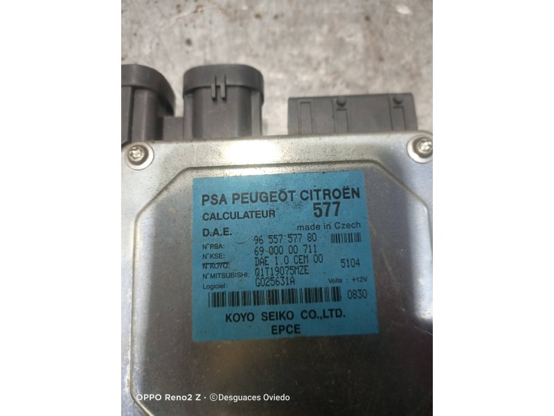 Recambio de centralita direccion para citroen c3 1.4 hdi sx plus referencia OEM IAM 9655757780 Q1T19075MZE 