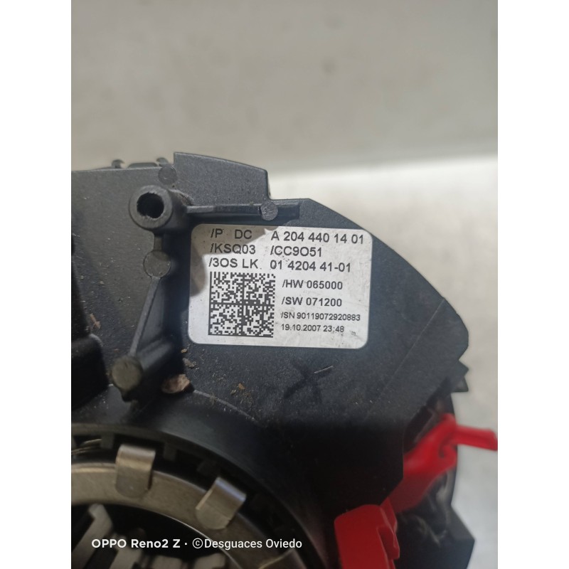 Recambio de mando luces para mercedes clase c (w204) berlina 2.2 cdi cat referencia OEM IAM A2044401401  