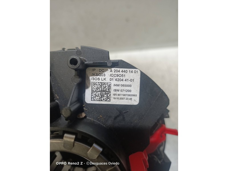 Recambio de mando luces para mercedes clase c (w204) berlina 2.2 cdi cat referencia OEM IAM A2044401401  
