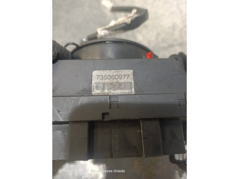 Recambio de mando luces para fiat panda (169) 1.2 8v dynamic referencia OEM IAM 735360977  