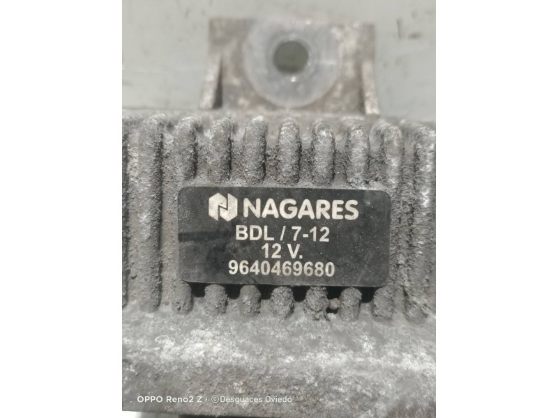 Recambio de caja precalentamiento para citroen c3 1.4 hdi sx plus referencia OEM IAM 9640469680  