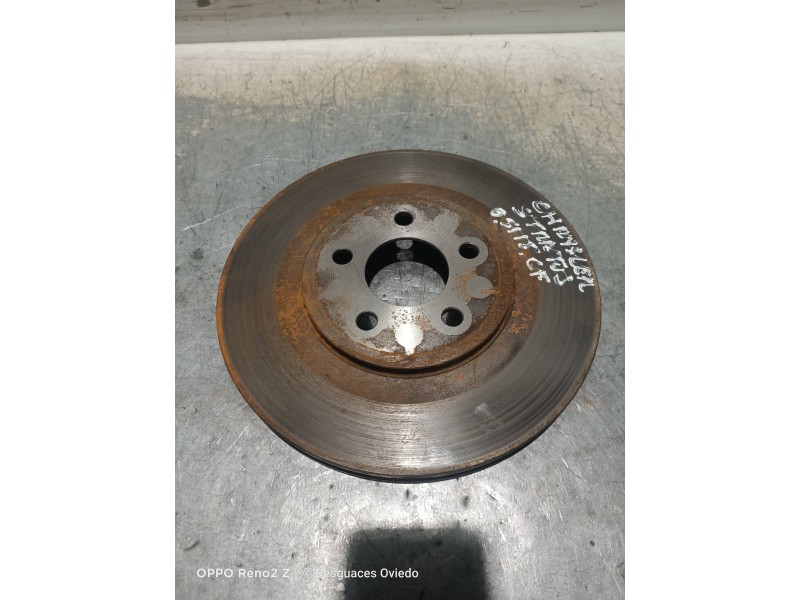 Recambio de disco freno delantero para chrysler stratus berlina (ja) 2.0 le referencia OEM IAM   