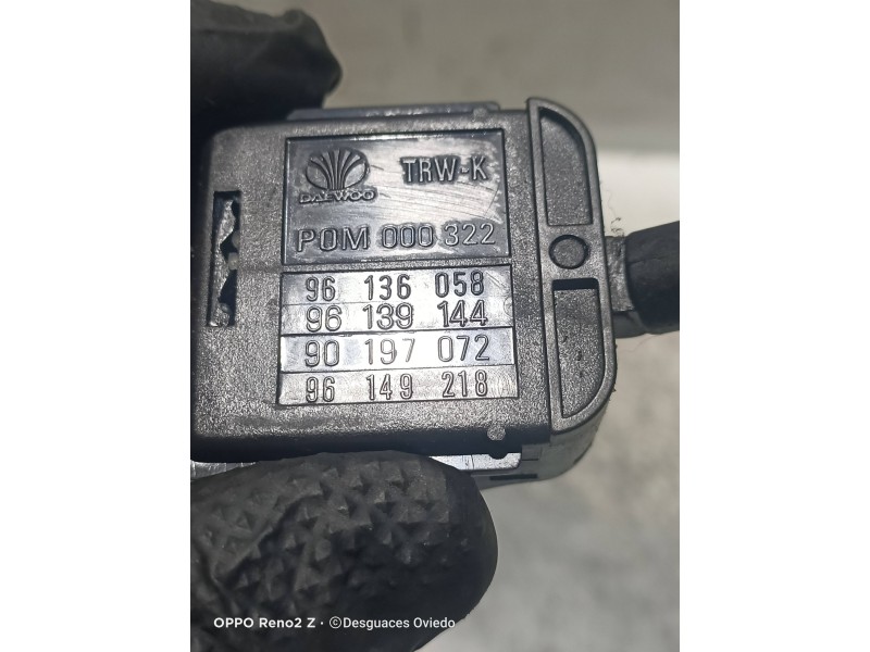 Recambio de mando limpia para daewoo nexia gl referencia OEM IAM 9613608 96139144 90197072